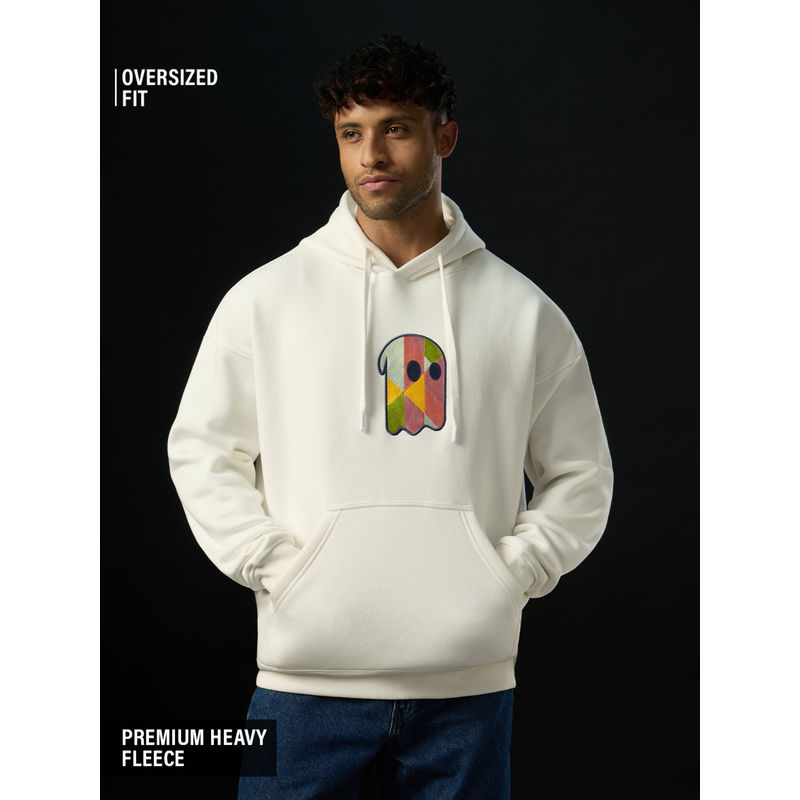 The Souled Store Originals Fusion Men Oversized Hoodie (XS)