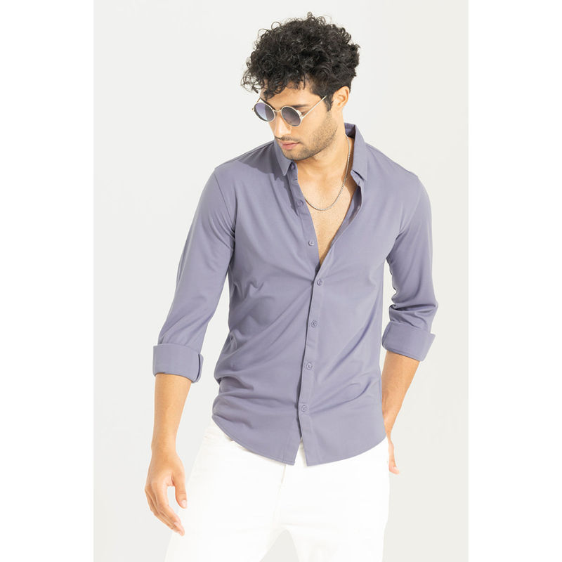 Snitch Men Superflex Lavender Shirt (XL)