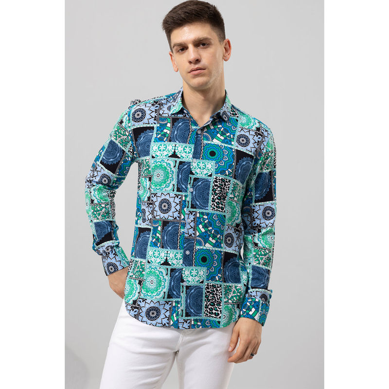 Snitch Men Divergent Blue Shirt (S)