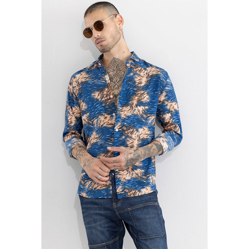 Snitch Men Plankton Royal Blue Shirt (2XL)