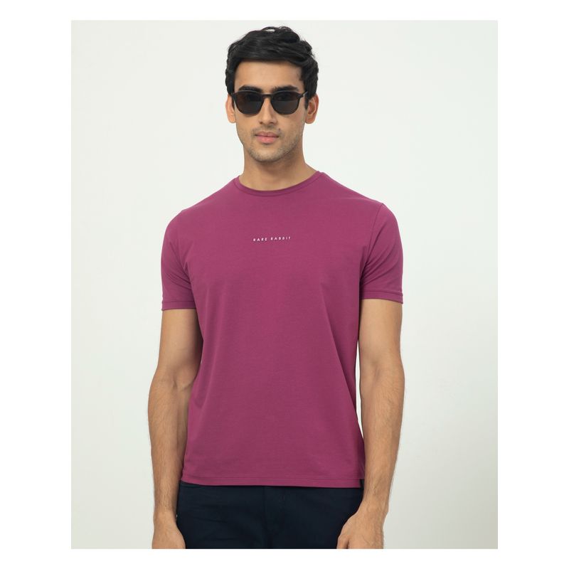 Rare Rabbit 5 Essential Brand T-Shirt Pink (M)