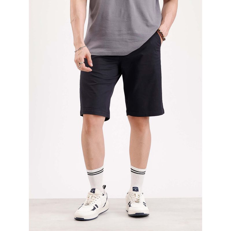 WROGN Classic Slim Fit Shorts- Black (S)