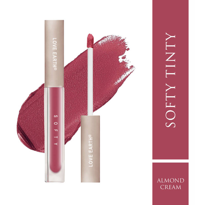 Love Earth Softy Tinty Lipstick - Almond Cream
