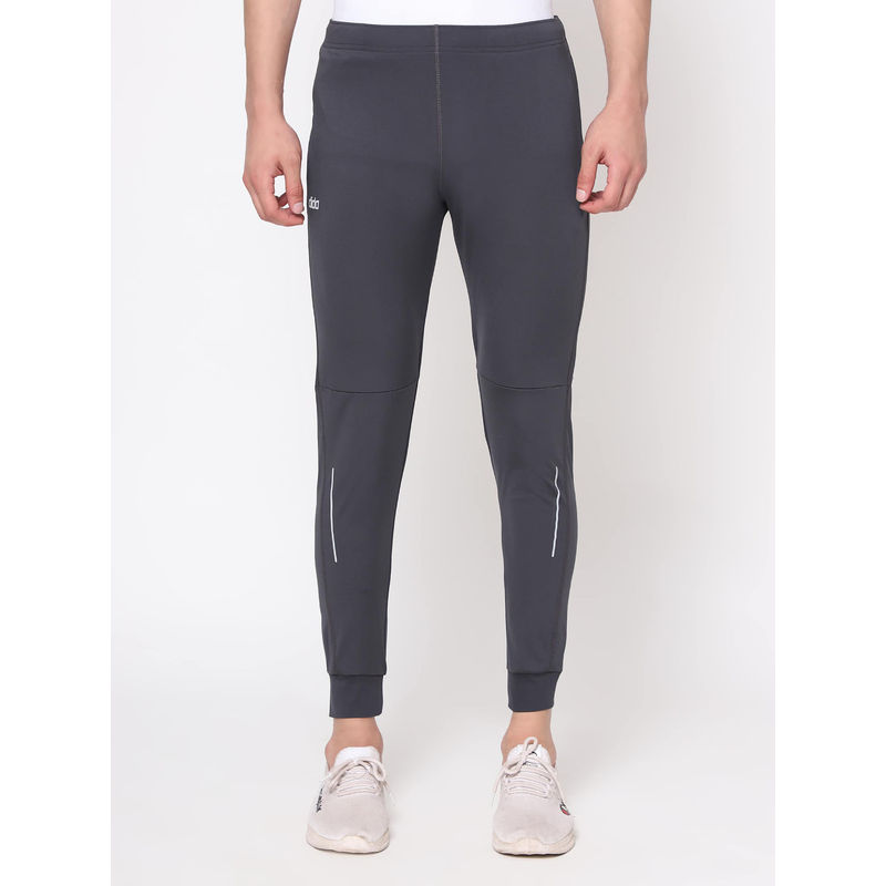 Dida Men Grey Light Regular Comfort Dry-Fit Multi-Purpose Outdoor Sports Track Pant (L)