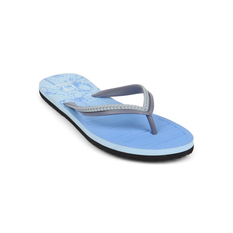 Carlton London Light Purple Women Printed Flipflops (EURO 36)