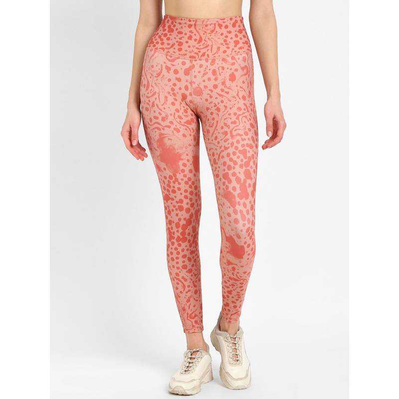 Reebok Lux HR 2.0 AOP Tight MS Red Studio Tight (XS)
