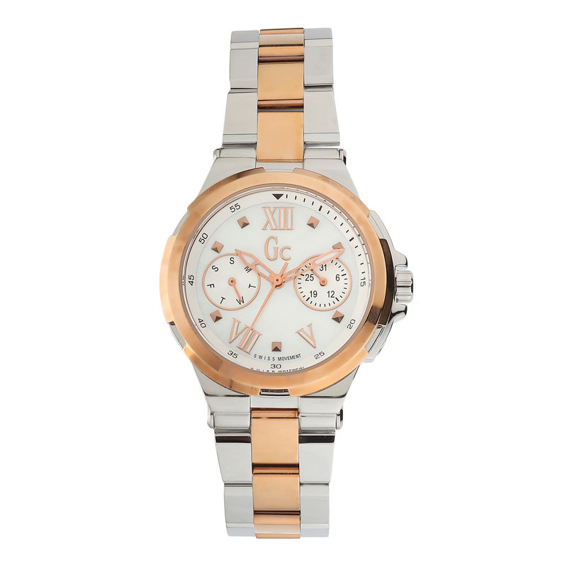 Buy Gc Y29002l1 White Dial Watch For Women Online