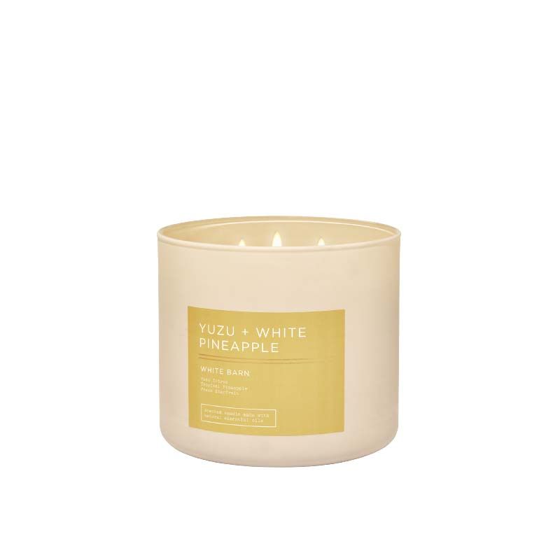 Bath & Body Works Yuzu & White Pineapple 3Wick Candle Buy Bath & Body