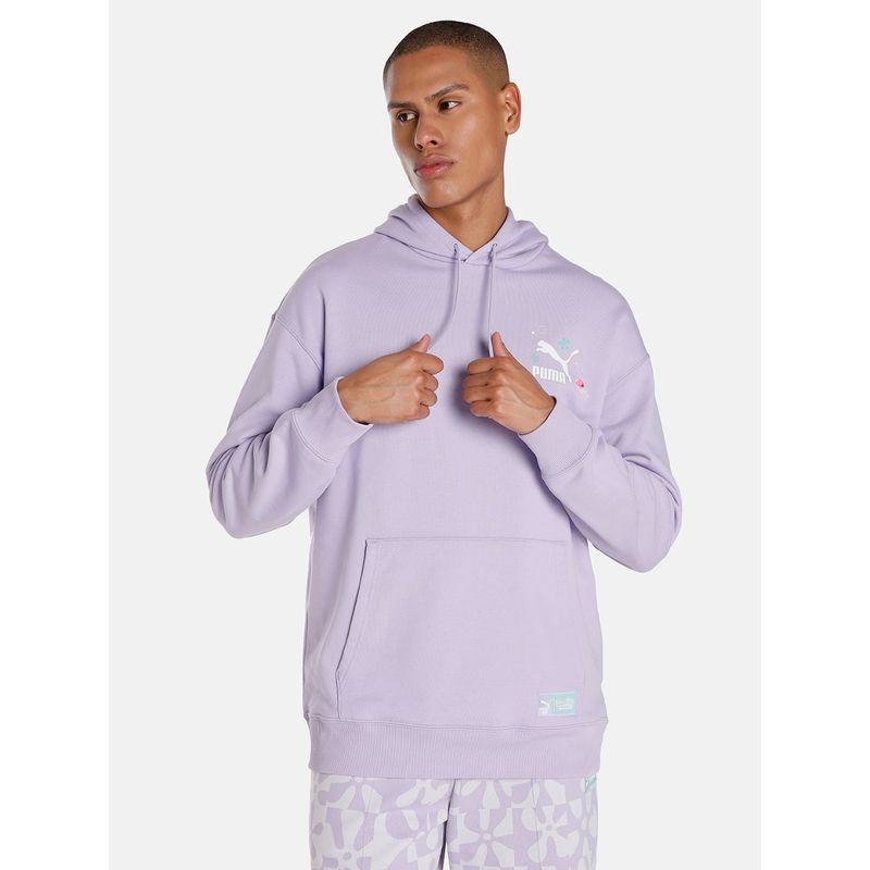 Puma on sale hoodie purple