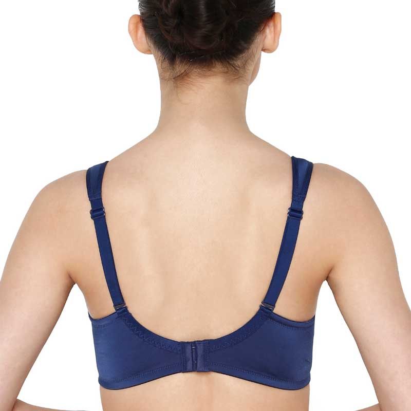 Triumph Minimizer 151 Wireless Non Padded Comfortable Big Cup Support Bra - Blue (34C)