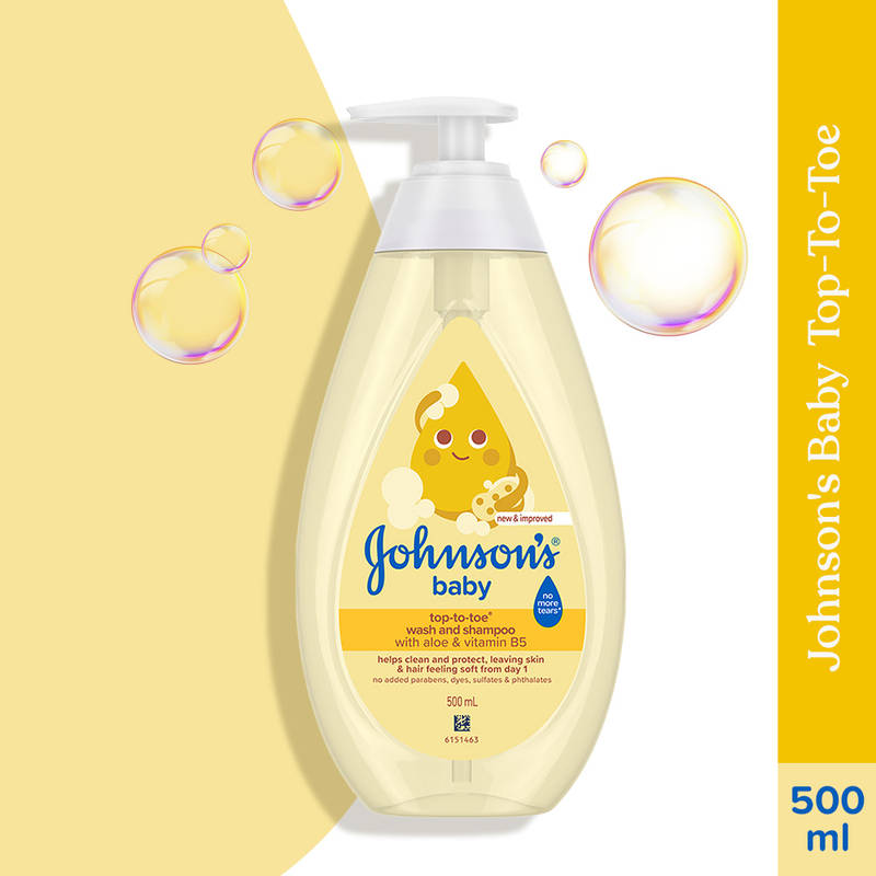 Johnson's New Top To Toe Baby Bath