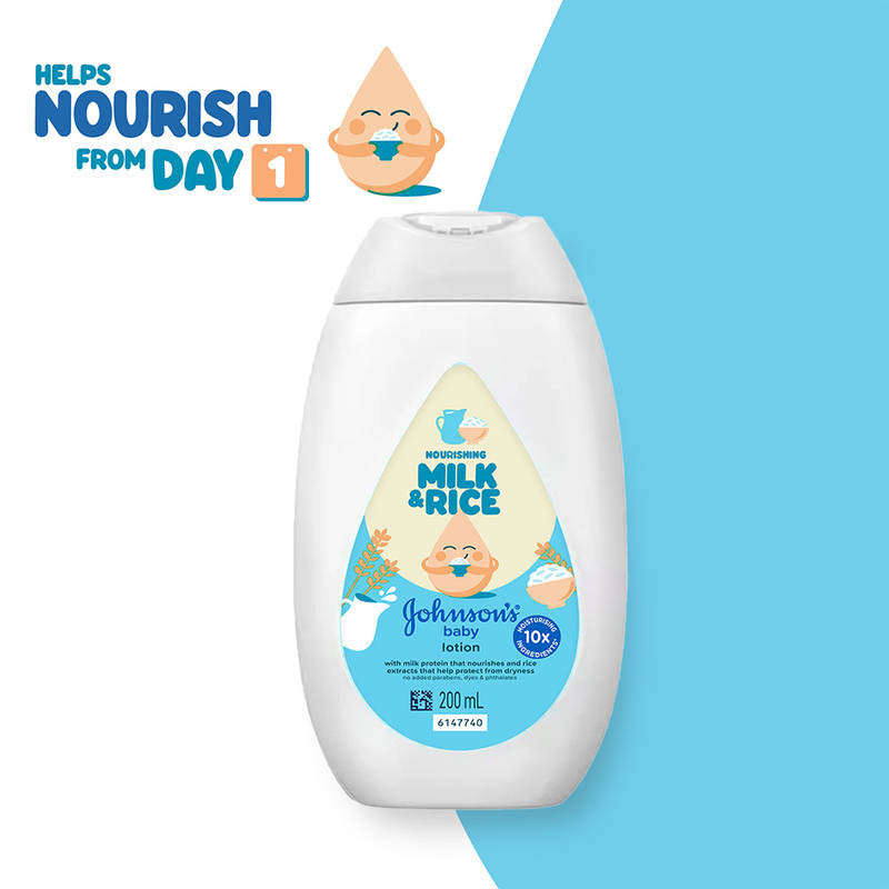 Johnsons Milk+ Rice Lotion