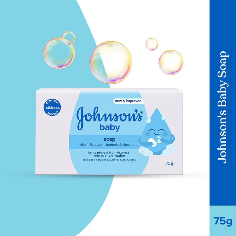 Johnson's Baby Soap with New Easy Grip Shape