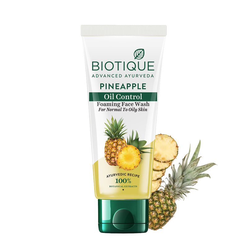 Biotique Bio Pineapple Oil Control Foaming Face Wash