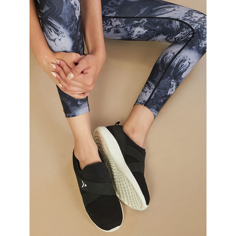 AVANT Womens Softy Walking Shoes - Black (UK 8)