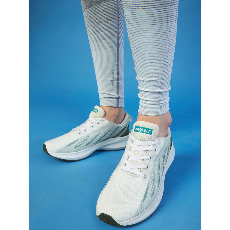 AVANT Womens Ariel Running Shoes - White (UK 4)