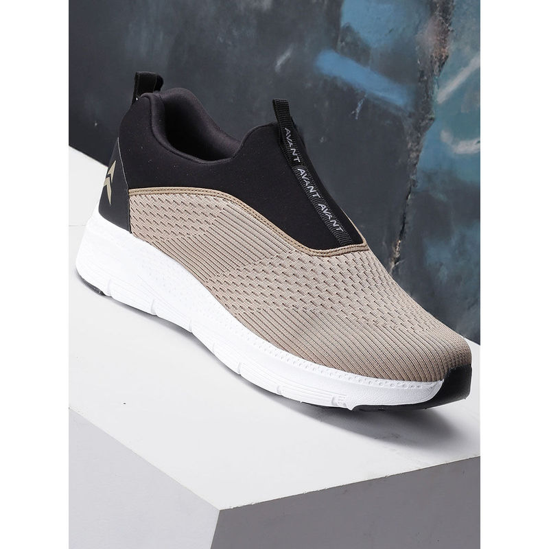 AVANT Mens Sigma Slip On Walking Shoes - Tan Brown (UK 8)