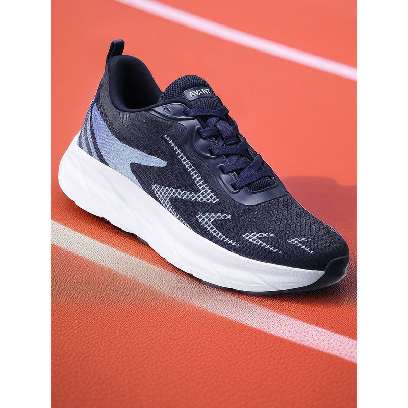 AVANT Mens Thrust Running Shoes - Navy Blue (UK 7)