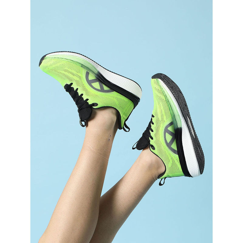 AVANT Mens Limelight Running Shoes - Parrot Green (UK 7)