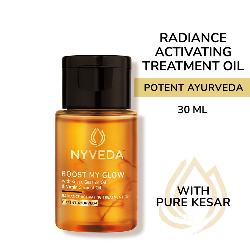Nyveda Pre-bath Body Treatment Oil |Boost My Glow Radiance Activating