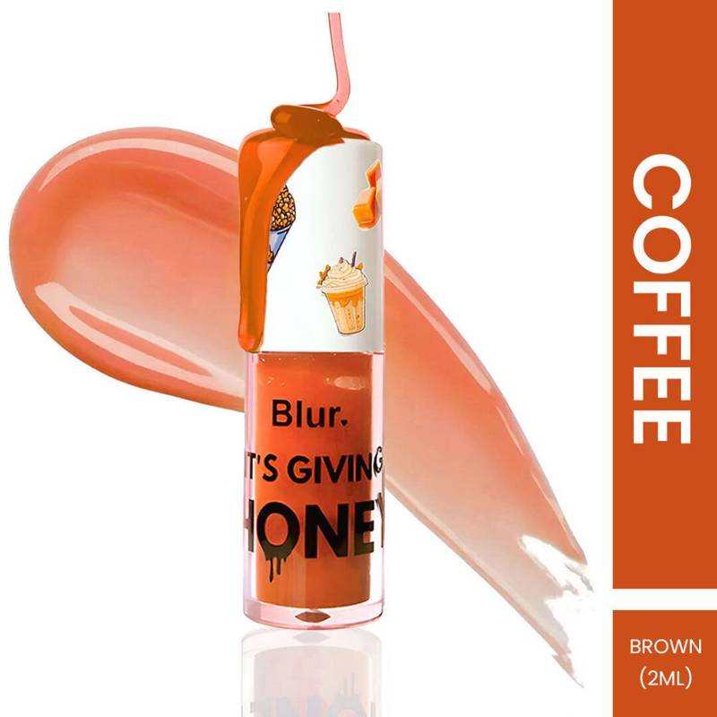 BLUR India It's Giving Honey Lip Oil - Coffee
