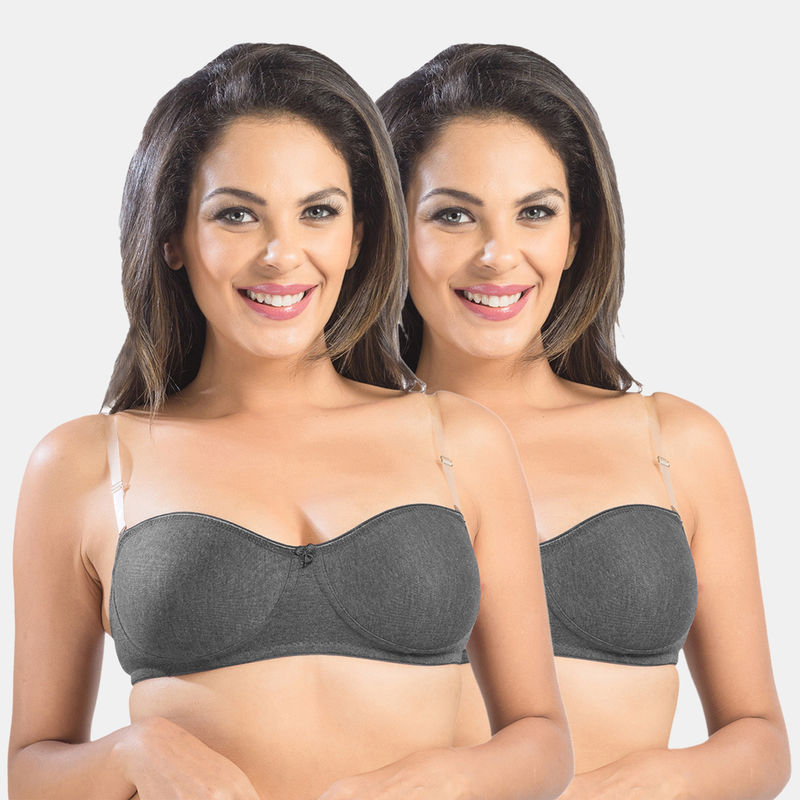 Sonari Ell-18 Double Leyerd T-Shirt Bra - Multi-Color (36B)