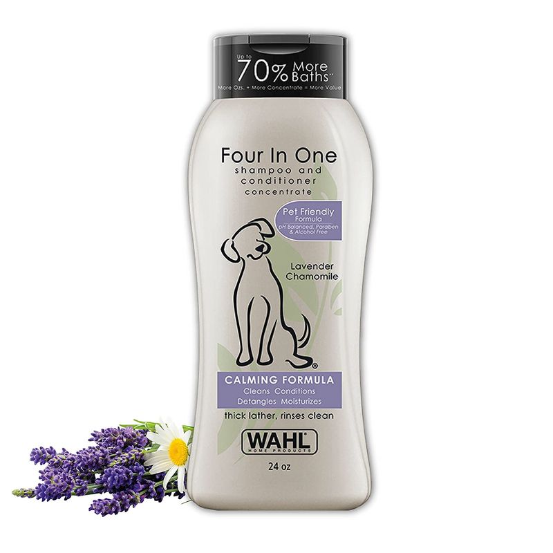 Wahl Four In One Dog Shampoo and Conditioner - Lavendor Chamomile