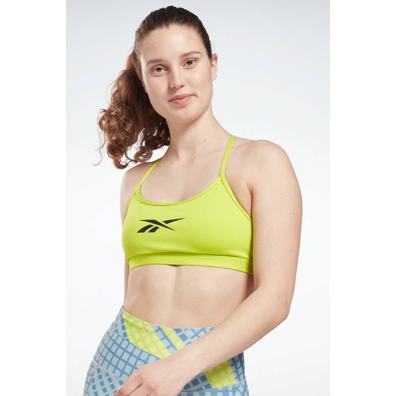 Reebok Women Fitness Lux Skinny Strap Sports Bra (XS)
