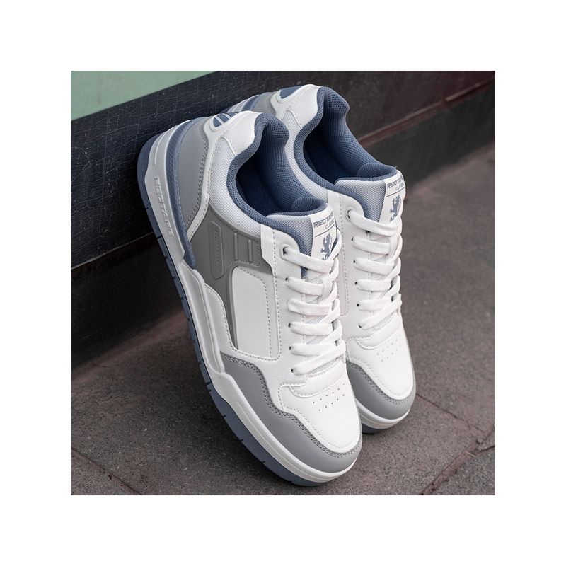 Red Tape Men Colorblocked Blue and Grey Sneaker (UK 8)