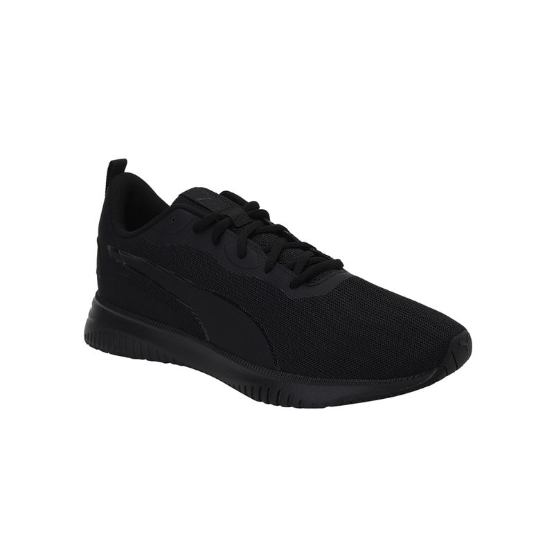 Puma Flyer Flex Unisex Black Running Shoes (UK 10)