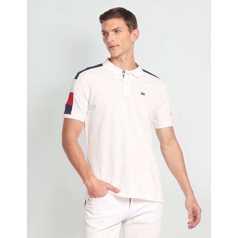 Arrow Sports Solid Cotton Polo TShirt Buy Arrow Sports Solid Cotton