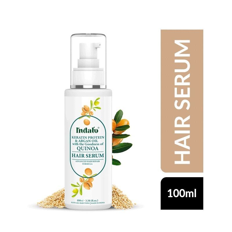 Buy Indalo Keratin Quinoa Protein Hair Serum Online
