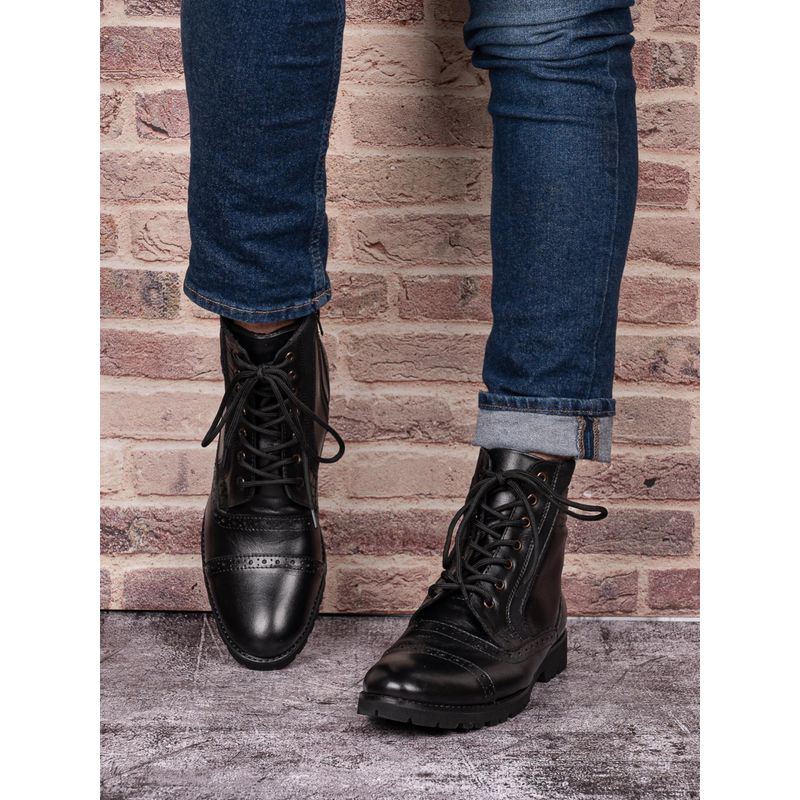 La Botte Men Black Solid Casual Boots (EURO 41)