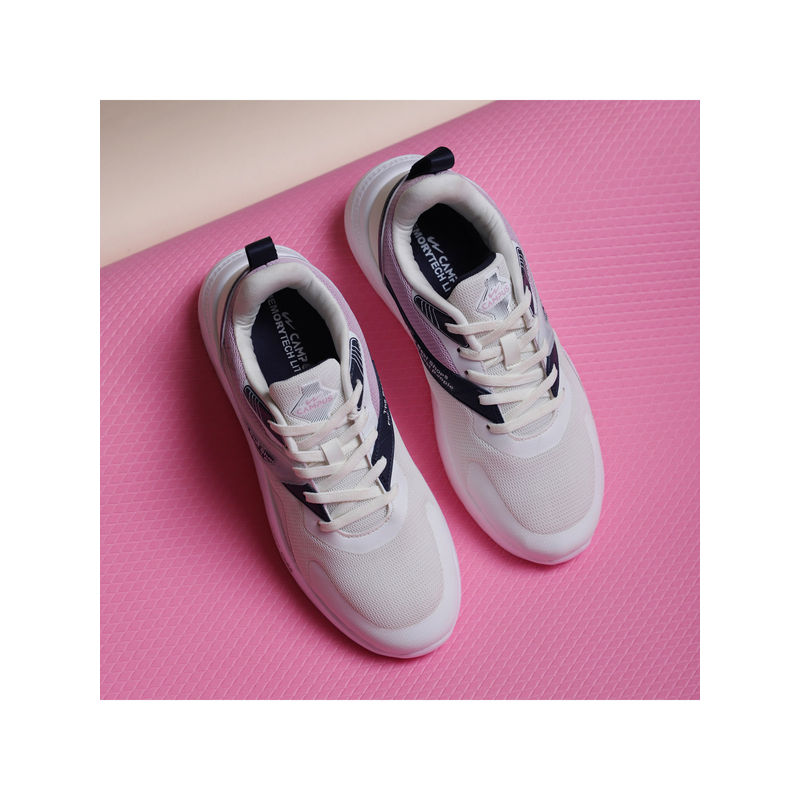 Campus NEMO Off White Women Running Shoes (UK 5)