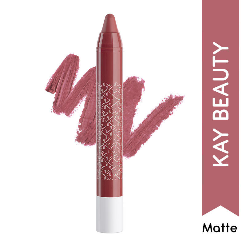 Kay Beauty Matteinee Matte Lip Crayon Lipstick - Scripted