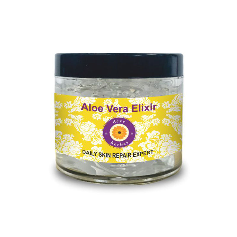 Deve Herbes Pure Aloe Vera Elixir Gel Daily Skin Repair Expert 100% Natural Therapeutic Grade
