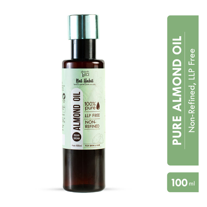 Nat Habit Pure Rogan Badam Almond Oil