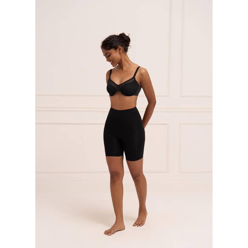 Underneat Women Seamless High Waist Butt Lifting Body Shaper Shorts (3XL)