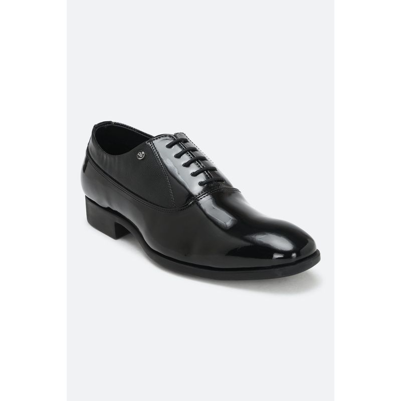 Peter England Men Black Lace Up Shoes (UK 10)