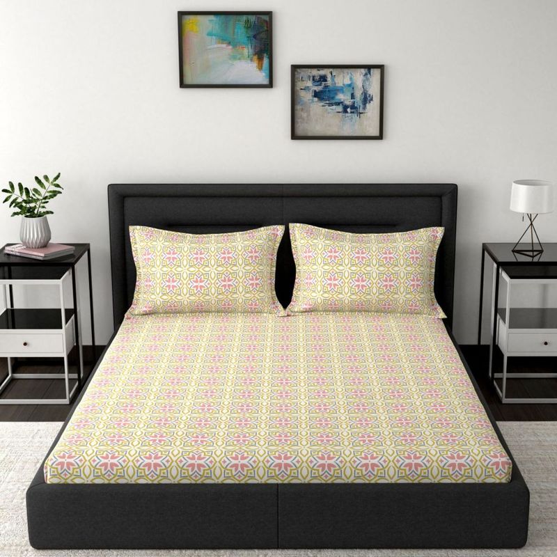 Buy Inhouse by Maspar Modern Sanctuary Azur Orange 210TC Cotton Double