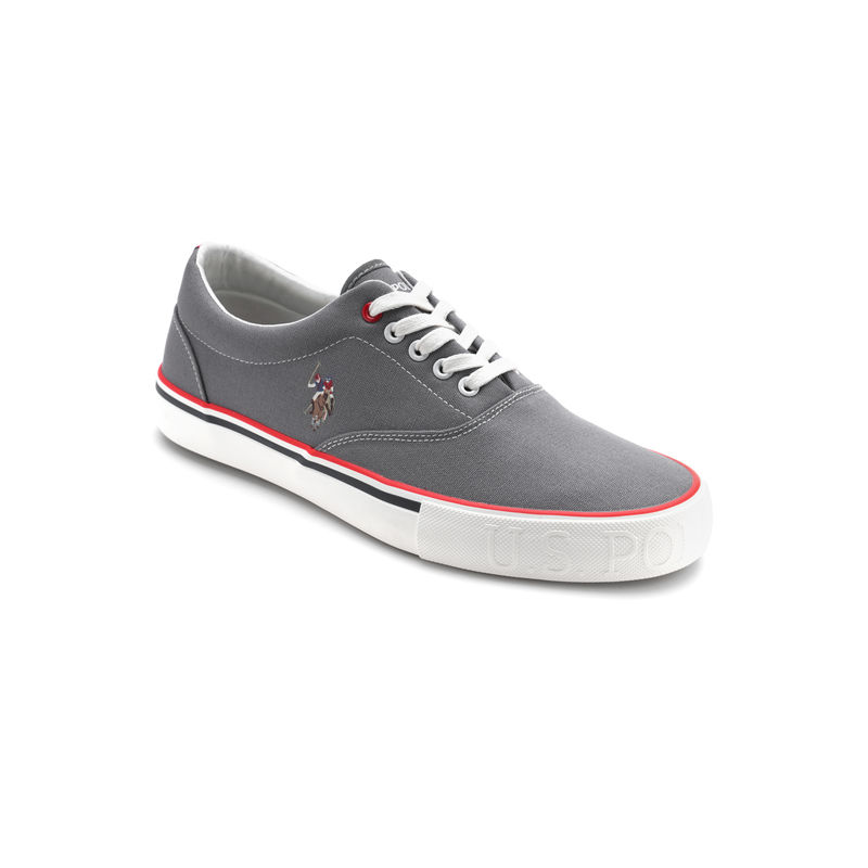 U.S. POLO ASSN. Men Clyde Sneakers Grey (UK 8)