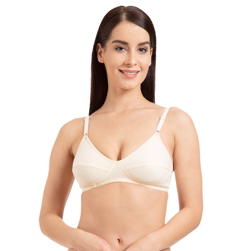 Komli Non-Padded T-Shirt Bra - Beige (36C)