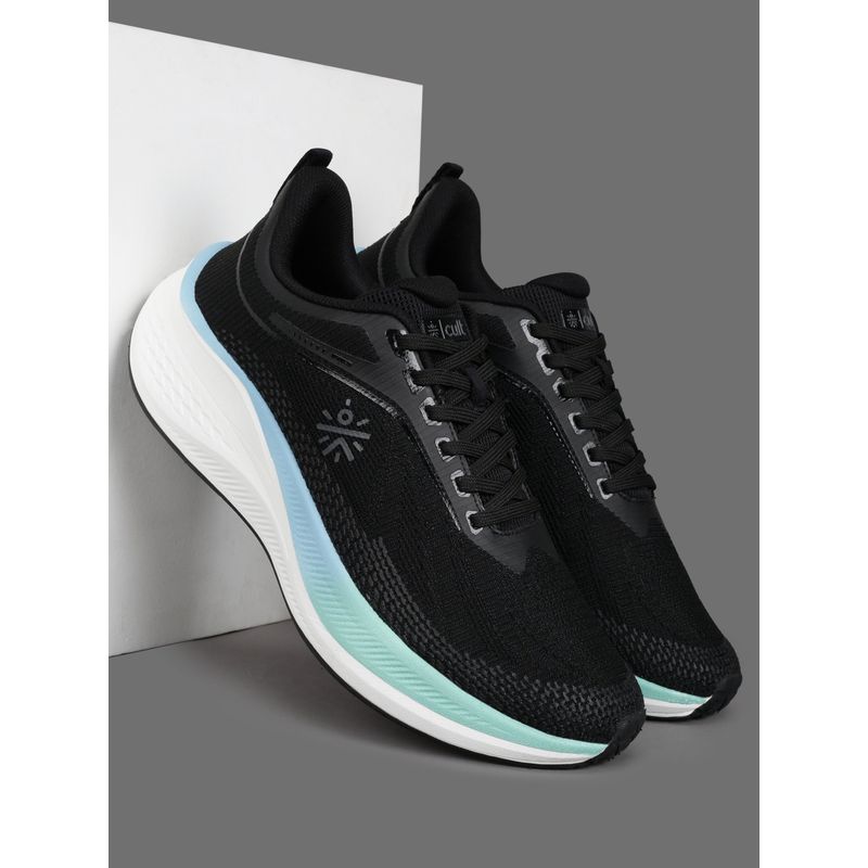 CULT Men Aeris Black Running Shoes (UK 7)