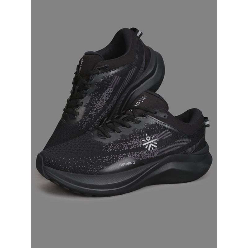 CULT Cult Men Blaze Running Shoes - Black (UK 8)
