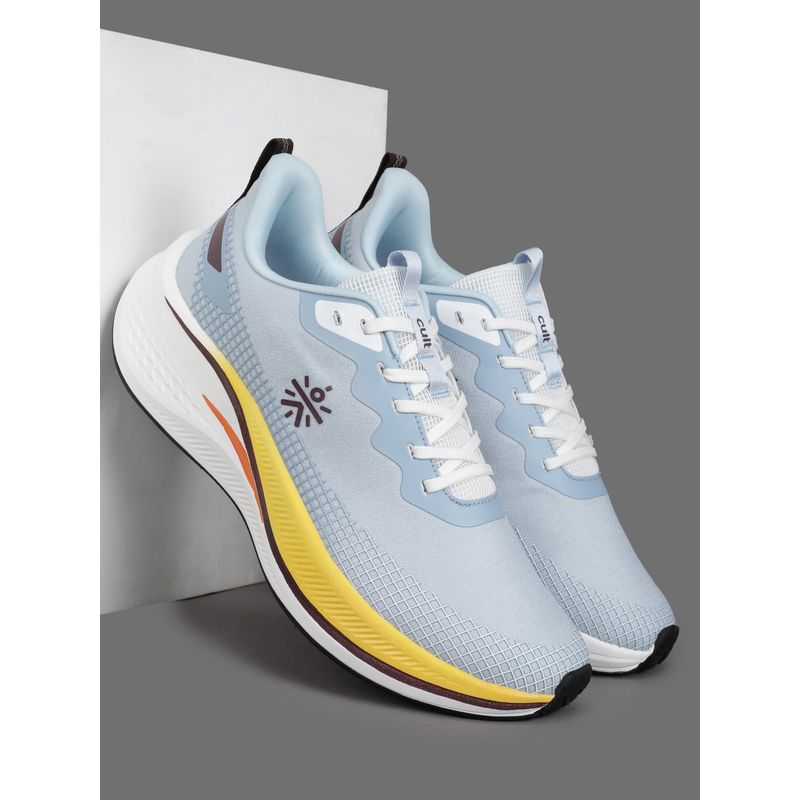 CULT Cult Men Zephyr Running Shoes - Blue (UK 8)