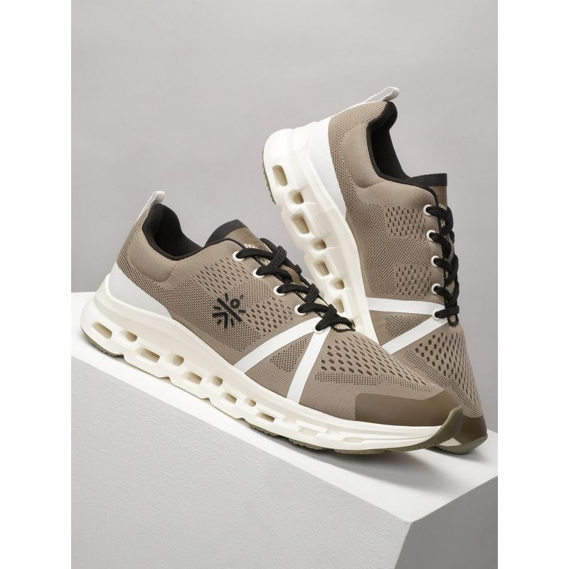 CULT Men Ethereal Running Shoes - Brown (UK 7)