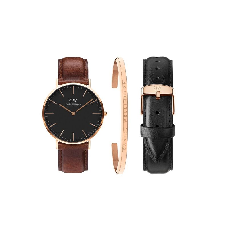 Buy Daniel Wellington St Mawes 40mm Black Dial Watch Men Gift