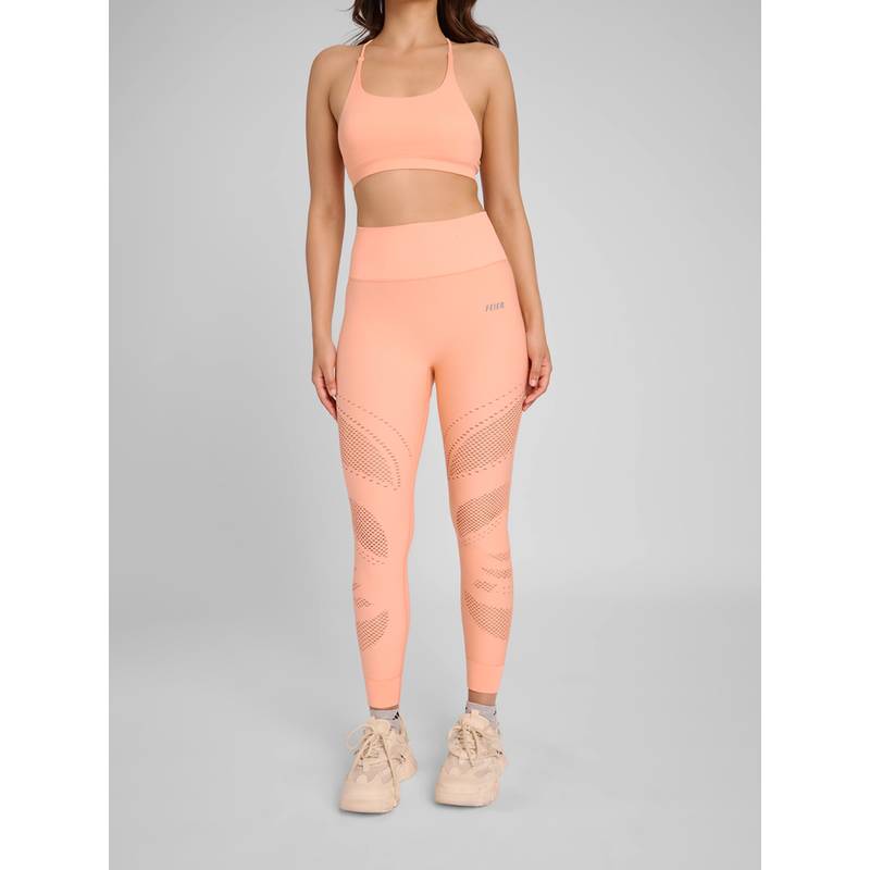 FEIER Peach Aura Mesh Leggings (S)