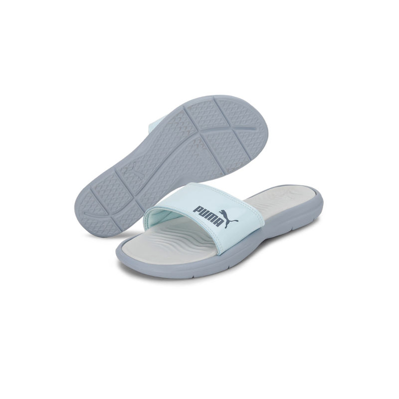 Puma Silvia V4 Womens Grey Sliders (UK 6)