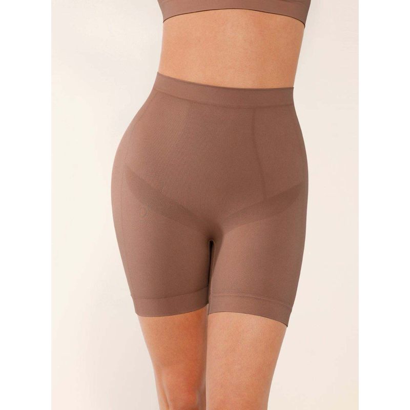 Women Seamless High-Rise Butt-Lifting Body Shaper Shorts (3XL/4XL)